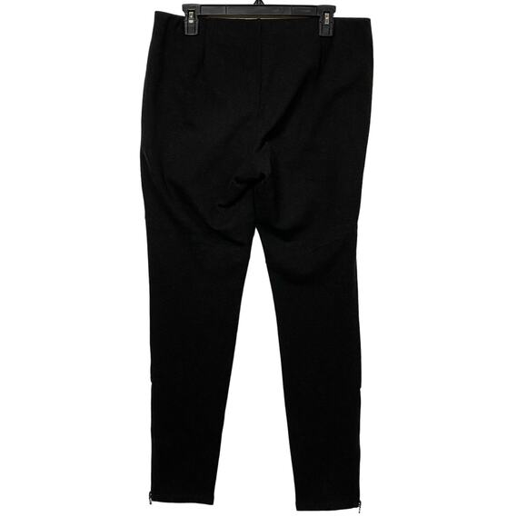 Eileen Fisher Dark Gray Pull On Pants Zipper Ankle Size Medium - Picture 2 of 5